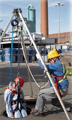 Behälter, Silos und enge Räume